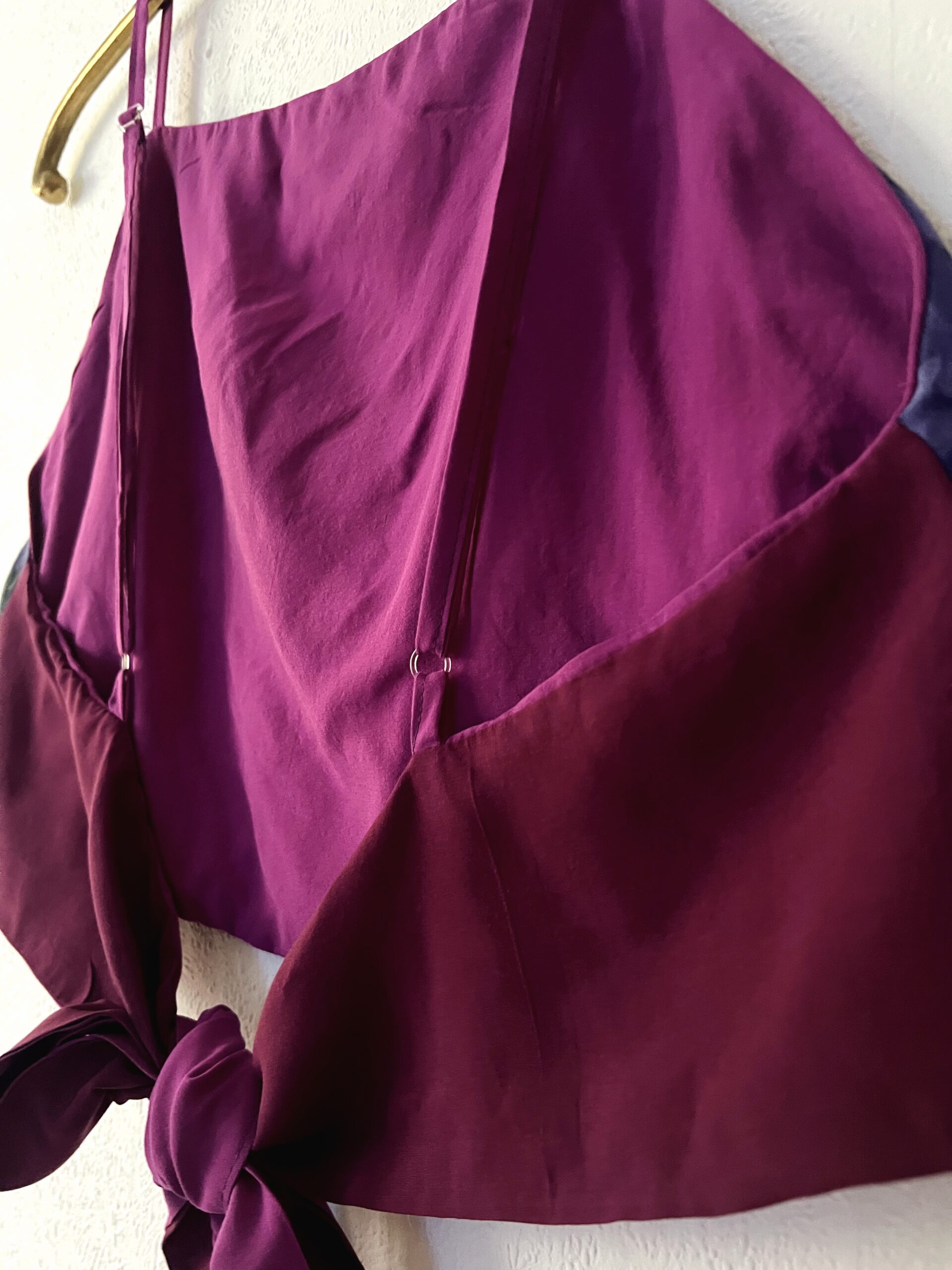 Reversible TIE-BACK Top Midnight Bloom - Image 3