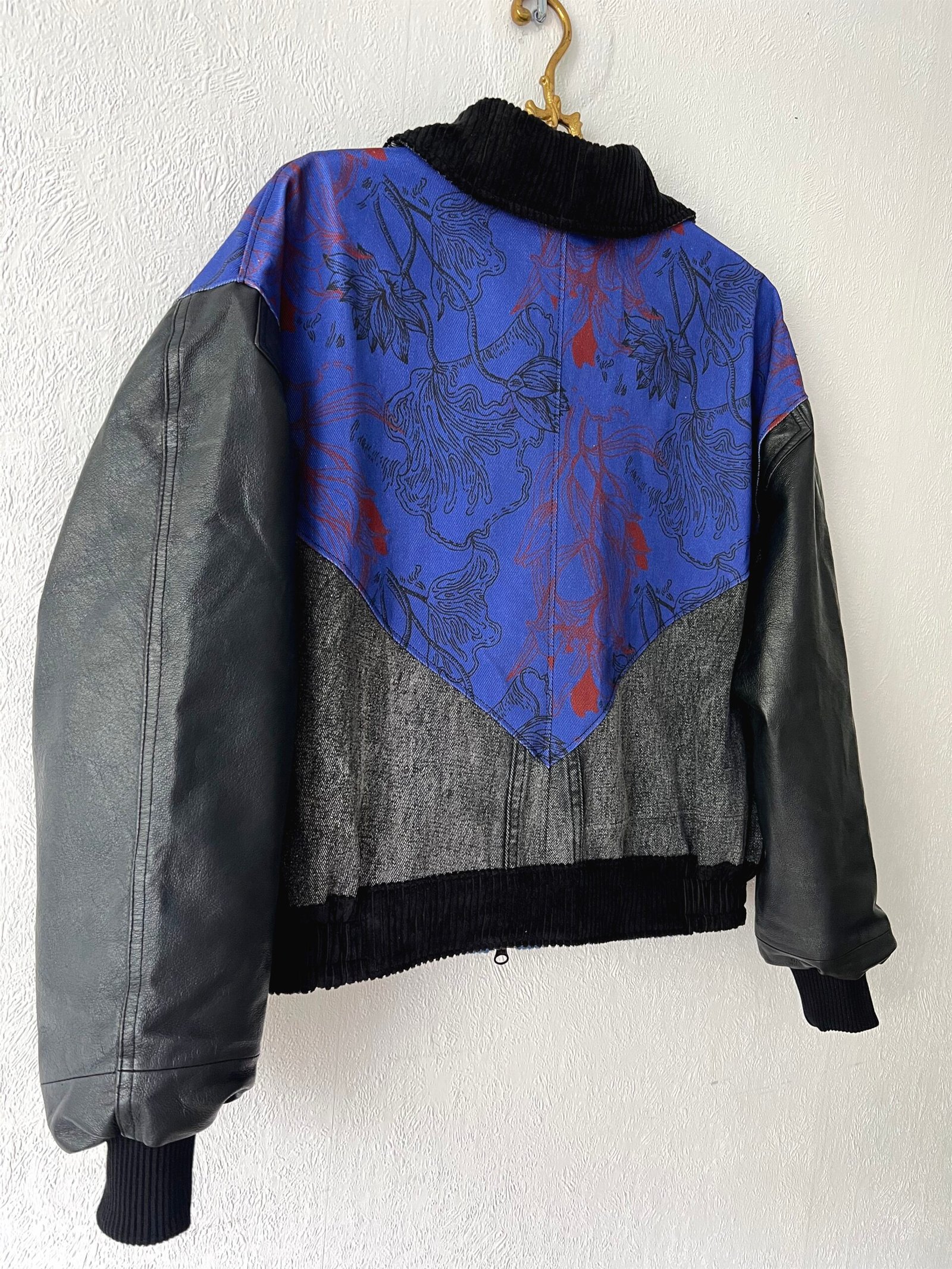 EMMA Nova Bomber Flowers Blue - Image 5