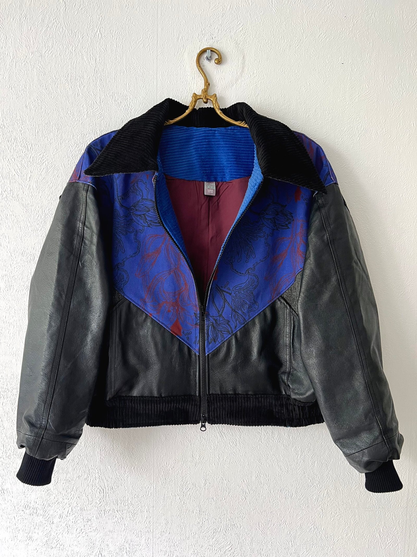 EMMA Nova Bomber Flowers Blue - Image 2