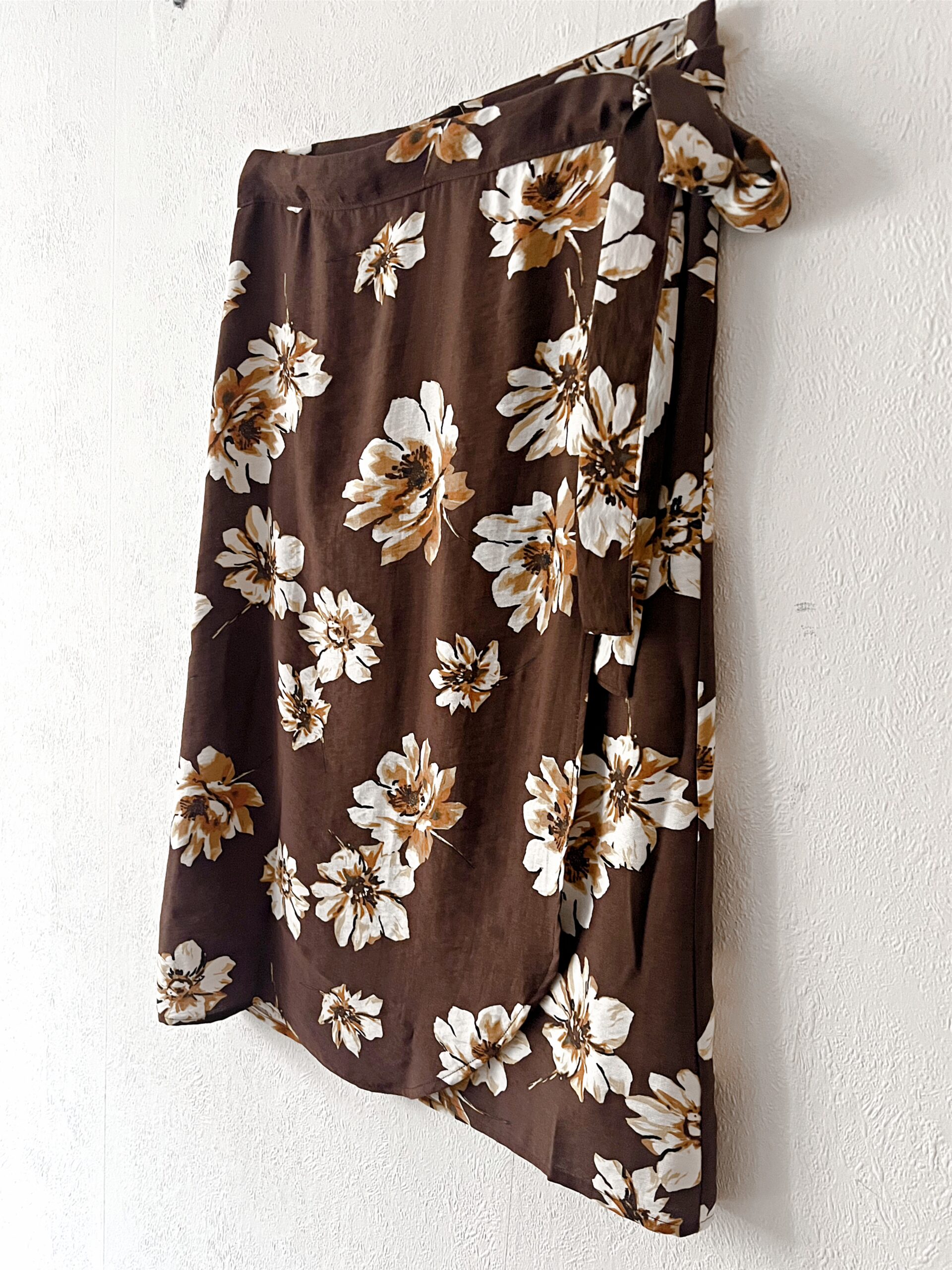 WRAP SKIRT Mocha Bloom - Image 2