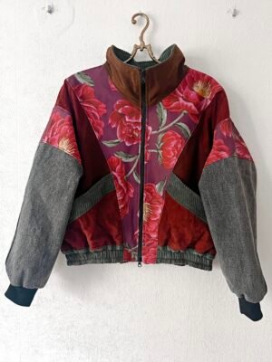EMMA Luna Bomber Red Flowers